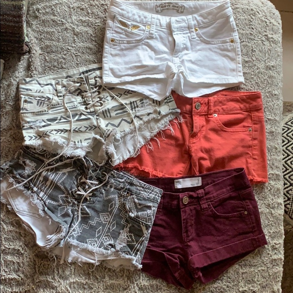 Bundle of summer shorts.